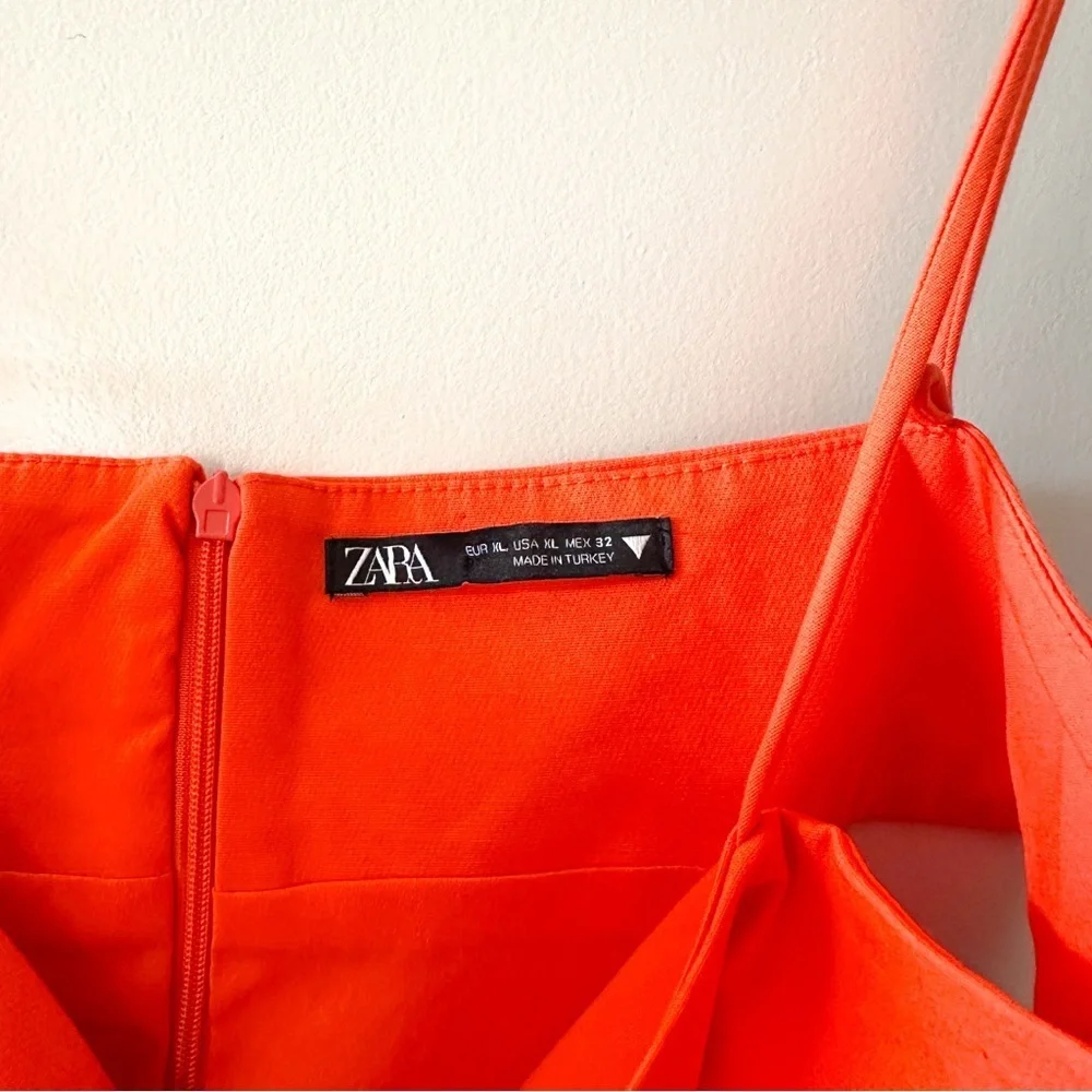Zara Bright Orange Camisole - Picture 10 of 10